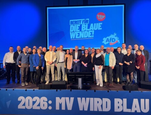 Listenparteitag unserer Alternative für Deutschland in Mecklenburg-Vorpommern