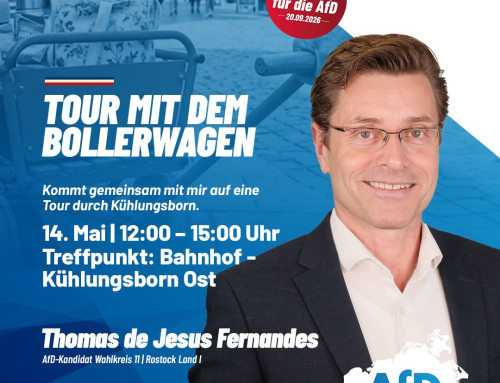 Bollerwagentour am 14.05.2026 ab 12.00-15.00 Uhr in Kühlungsborn -Bahnhof Ost